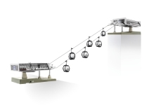 Jägerndorfer JC82491 - H0 - Seilbahn D-Line Flying Mozart